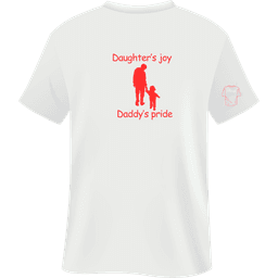 White Cotton Printed Regular T-Shirt For Men & Women 2