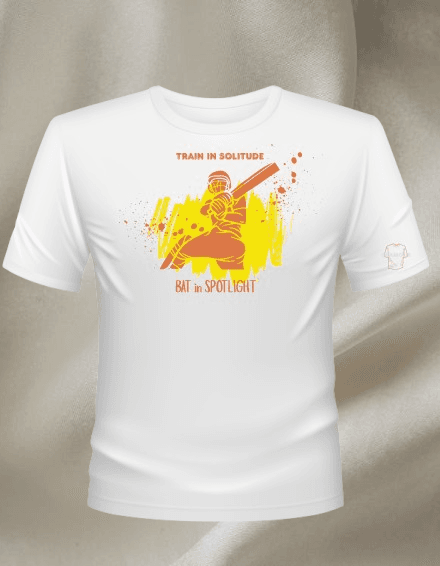 White Cotton Printed Oversized T-Shirt For Men & Women